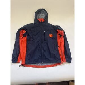 Vintage Columbia Clemson University Windbreaker Men Medium Packable Jacket